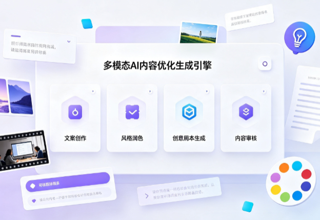 南市区AI智能内容优化创新 多模态生成技术丰富数字内容创作生态