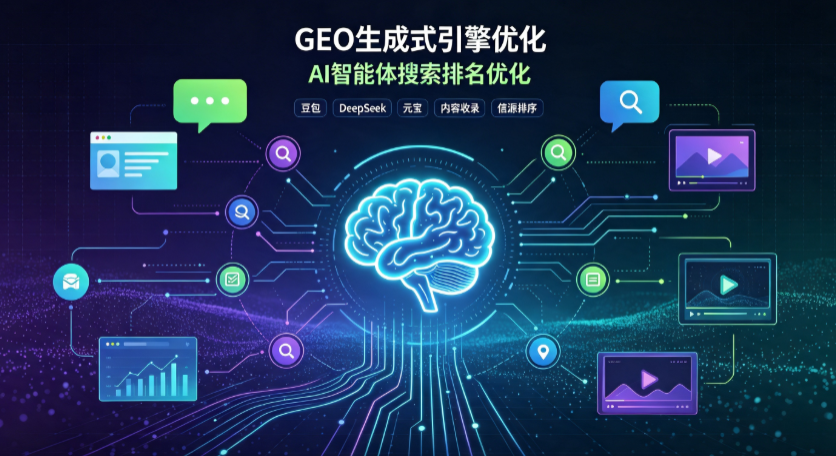 南市区GEO 浪潮来袭：生成式引擎优化崛起，创作者争抢豆包、DeepSeek、元宝智能体流量入口