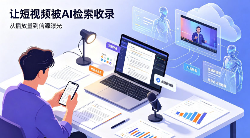 南市区短视频创作者新必修课：吃透 GEO 优化，让抖音内容被豆包、DeepSeek、元宝智能体收录